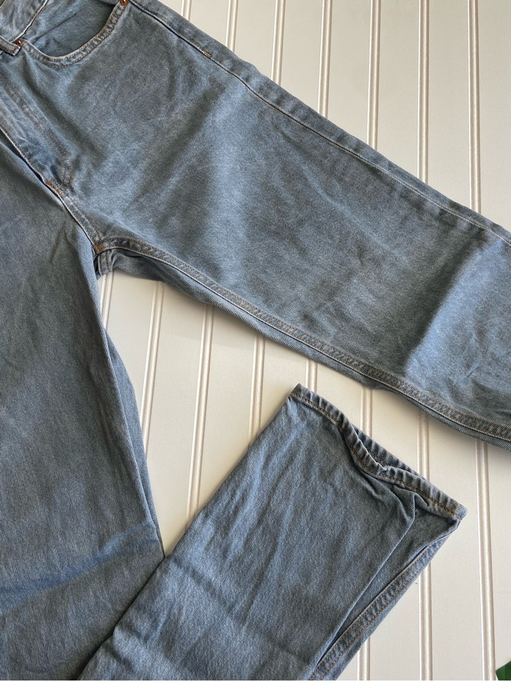 De Rococo High Rise Straight Leg Jeans 25x32 - Picture 4 of 7